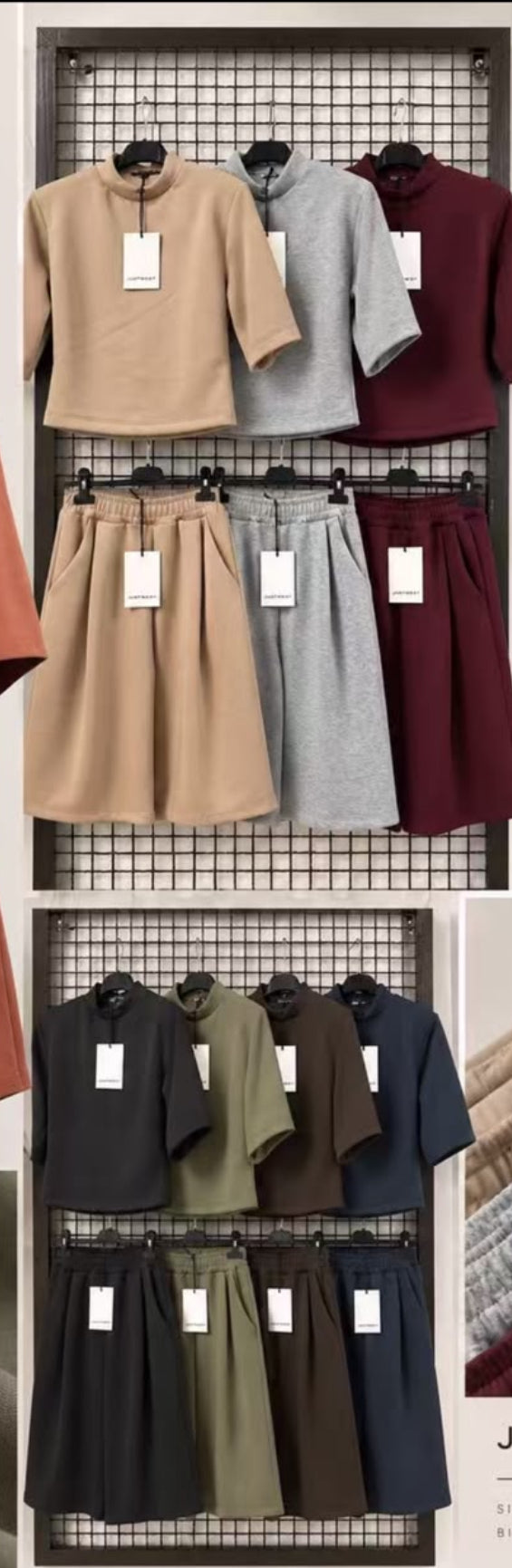 Set maglia e bermuda